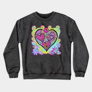 Heart of Love and Compassion Crewneck Sweatshirt